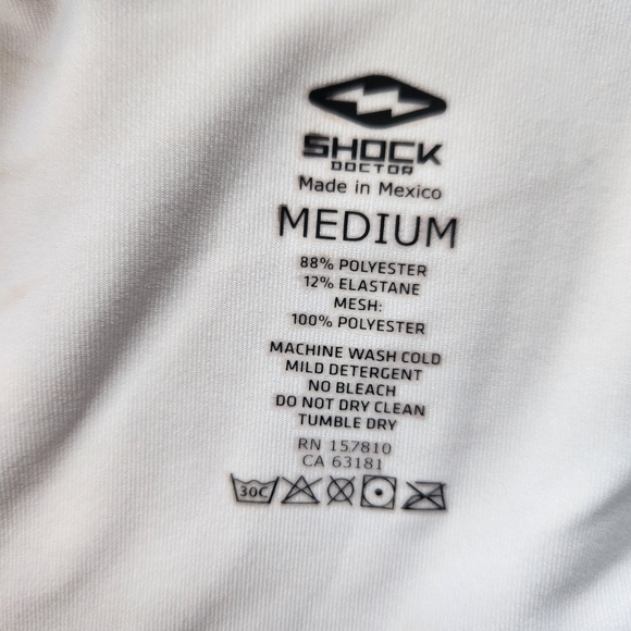 Men's Shock Doctor Core Compression Short with Cup Pocket Boxer Brief - Picture 8 of 9